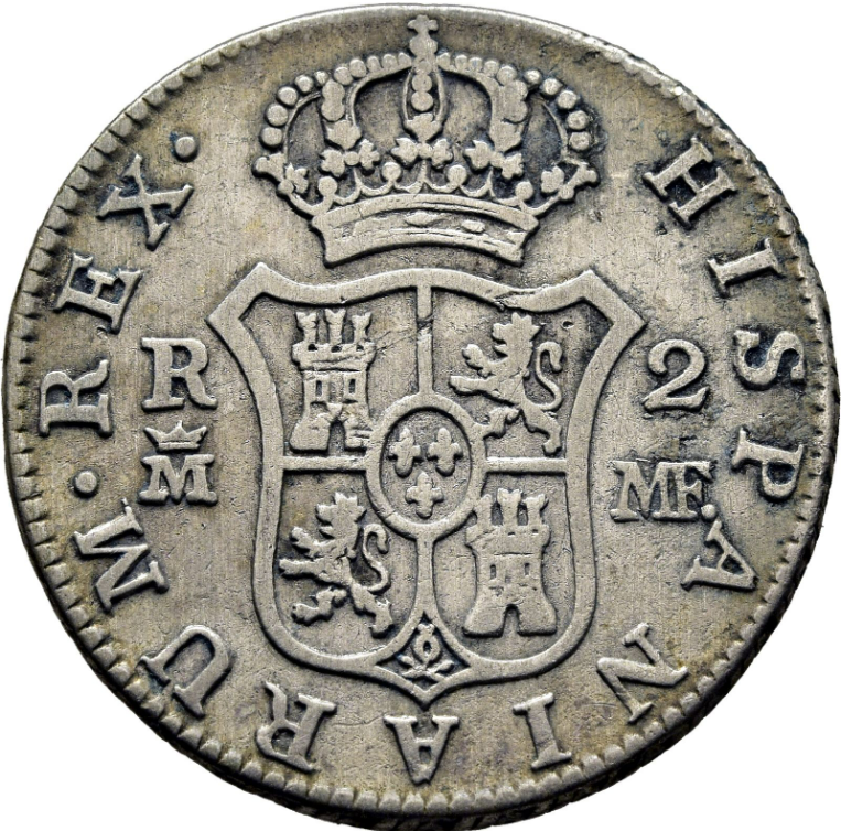 CARLOS IV. Madrid. 2 reales. 1799. MF. BC+/MBC-