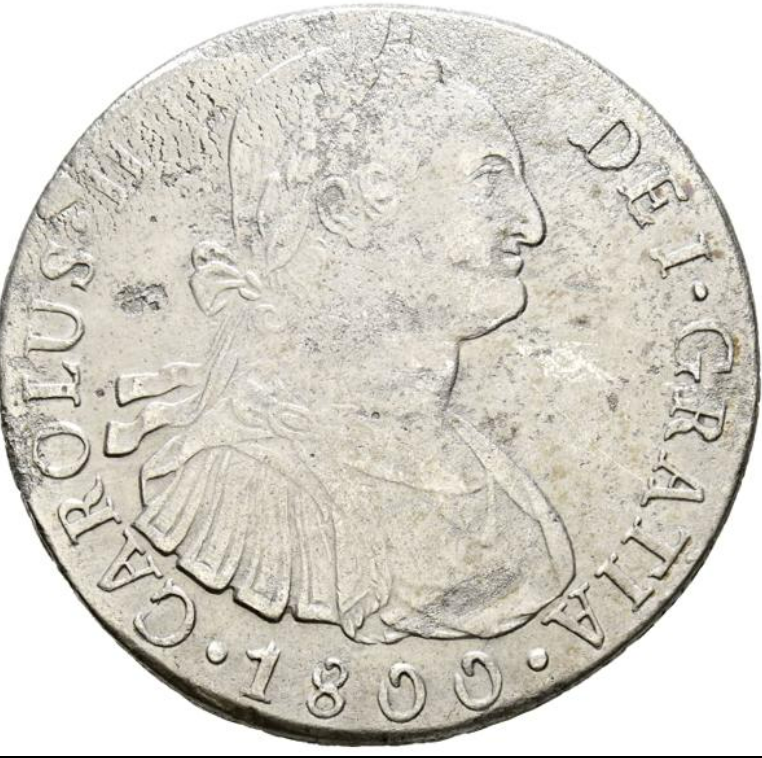 CARLOS IV (1788-1808). 8 Reales. 1800. Lima. MBC+