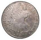 CARLOS IV. 8 Reales. México TH. 1804