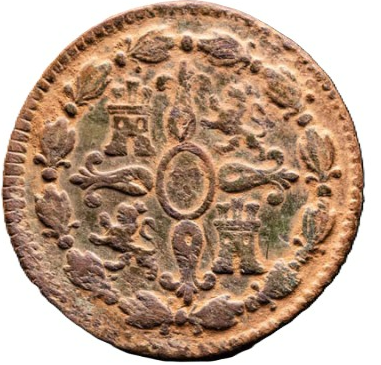 CARLOS IV. 4 Maravedís. Segovia. 1801.