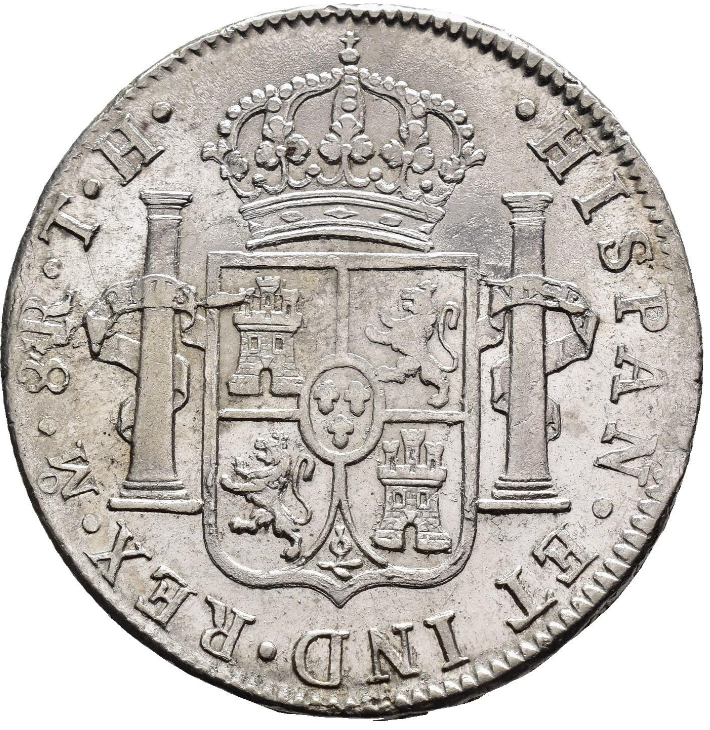 CARLOS IV. 8 reales. 1808. México. TH. MBC+/EBC-.