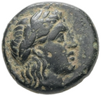 JONIA, Esmirna. Moneda en bronce (AE). Siglo III-II a.C. BC+. Muy rara