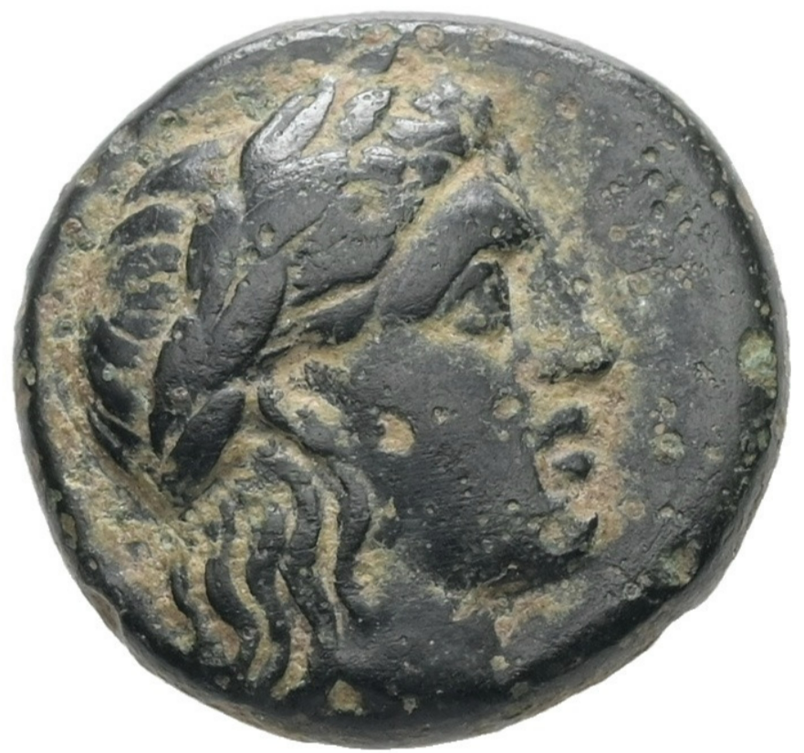 JONIA, Esmirna. Moneda en bronce (AE). Siglo III-II a.C. BC+. Muy rara