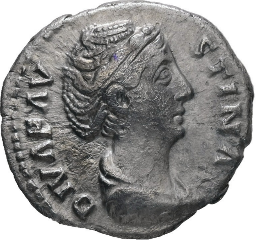 DIVA FAUSTINA (Faustina I). (130-140 dC). Denario. Roma. RIC-351a. MBC