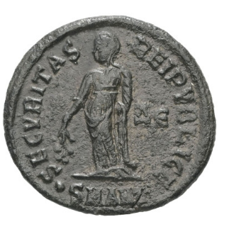 HELENA (325-329 dC). Follis. Antioquía. RIC-80. MBC