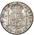 FERNANDO VII. 8 reales. 1817. Potosí PJ. MBC/MBC+