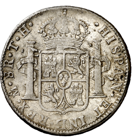 FERNANDO VII. 8 reales. 1809. México TH. Busto imaginario. MBC+
