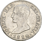 JOSÉ NAPOLEÓN (1808-1813). 4 Reales. 1812. Sevilla. LA. MBC. Escasa