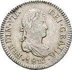 FERNANDO VII (1808-1833). 2 Reales. 1815. Sevilla CN. MBC+. Bella. Restos de brillo original.