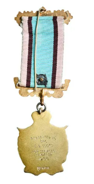 Gran Bretaña, Reino Unido, Medalla Masónica 1988 - Medalla "Servicios Prestados". SC