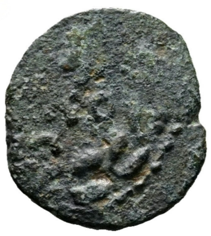 JUDEA. Prutah de Porcius Festus. (59-62 dC). Tiempos de Nerón.