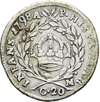 FERNANDO IV (Infante de España). (1759-1816). 20 Grana. Nápoles. Escasa.