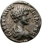 Geta, Caesar AD 197-209. Laodicea ad Mare. Denario. Tono. MBC-