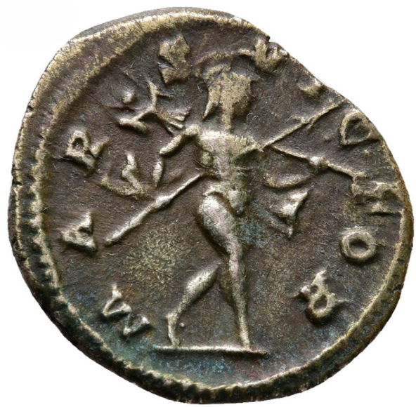 HELIOGÁBALO (218-222 d.C.). Denario. Roma