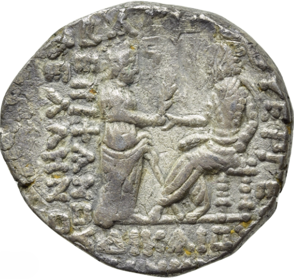 VOLOGASES I (51-78 d.C.). TETRADRACMA de plata (27mm). Seleucia del Tigris REY 22