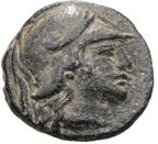 ANTÍOCO IX KYZIKENO (c. 113‑95 a. C.). AE. Ceca incierta en Siria o Fenicia.
