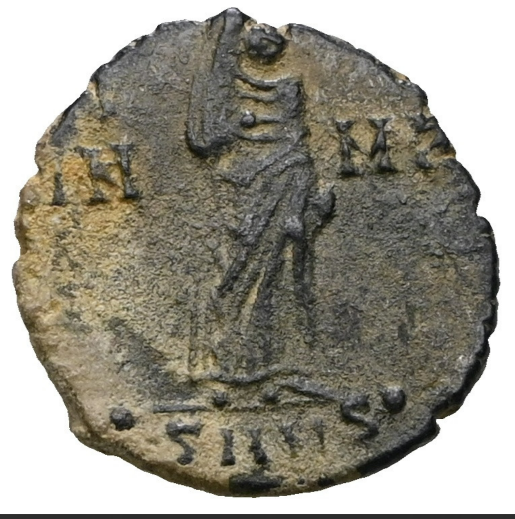 Divus Constantino I “el Grande” († 337). Cobre.