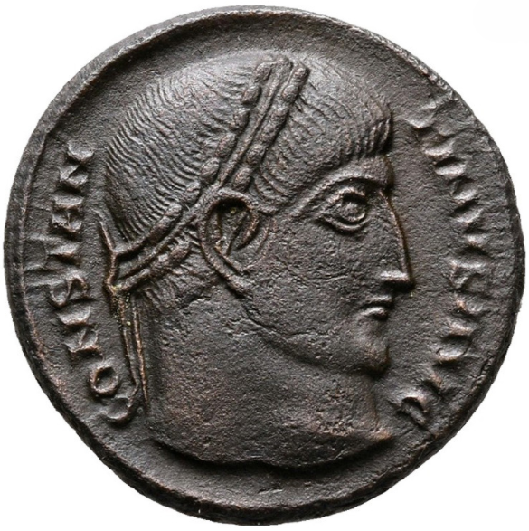 Constantino I “el Grande” (306‑337 d. C.). Follis. Tesalónica.