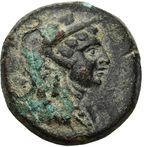 Ponto. Amisos. Bronce (85–65 a.C.). Emisión de la Guerra Mitridática. MBC