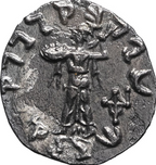 REINO DE BACTRIA. MENANDRO I SÓTER (160-135 a.C.). Dracma