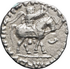 Reyes Indoescitas. Azes II (35-12 a.C.). Dracma
