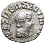 Reino de Bactria, HERMAIOS (90-70 a.C.). Dracma