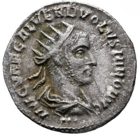 Volusiano (251-253 dC). Antoniniano. Antioquía.