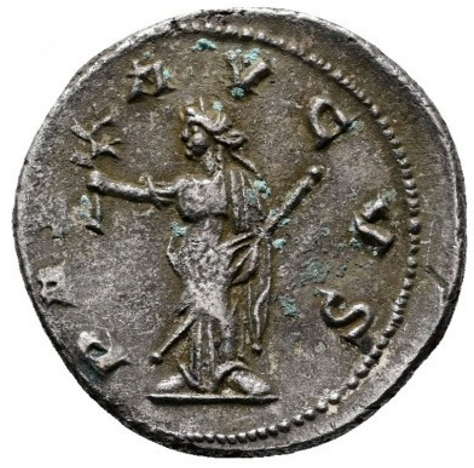Volusiano (251-253 dC). Antoniniano. Antioquía.