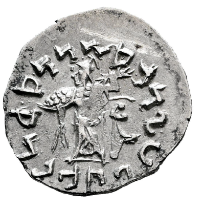 Reino de Indogrecia. Apollodotos II. Dracma. 85-65 d.C.