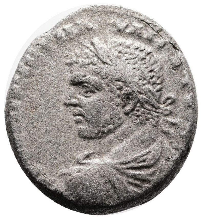 CARACALLA, 198–217 d.C. Cirrhéstica. Berea.  Tetradracma de plata