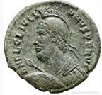 Julian II Apóstata 360-363 d.C. Follis. Siscia. Escasa