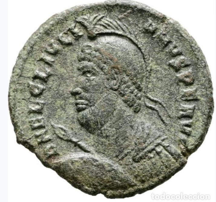 Julian II Apóstata 360-363 d.C. Follis. Siscia. Escasa