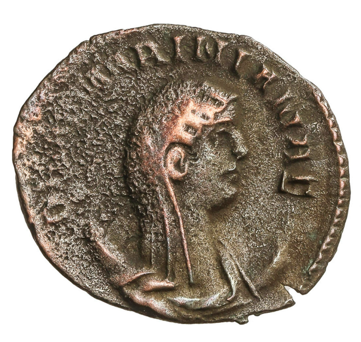 DIVA MARINIANA. Antoniniano. 254 dC. Esposa de Filipo el Árabe. Escasa.