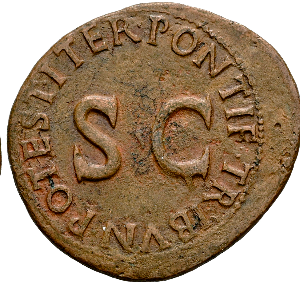 Druso. As. 22-23 d.C. Roma. RIC I-45 Escasa.