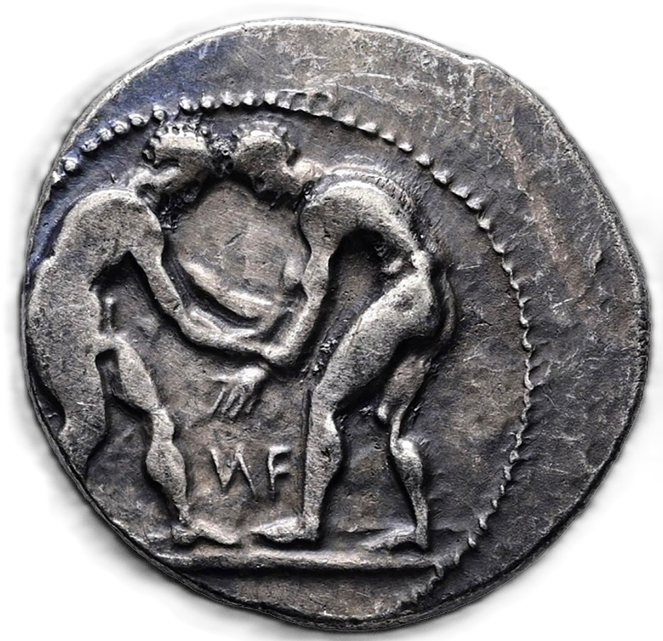 Panfilia. Aspendos, hacia 380-325 a.C. Estátera. Plata.