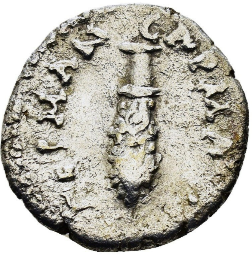 CÓMODO. Capadocia Didracma de Plata. 166-177 dC