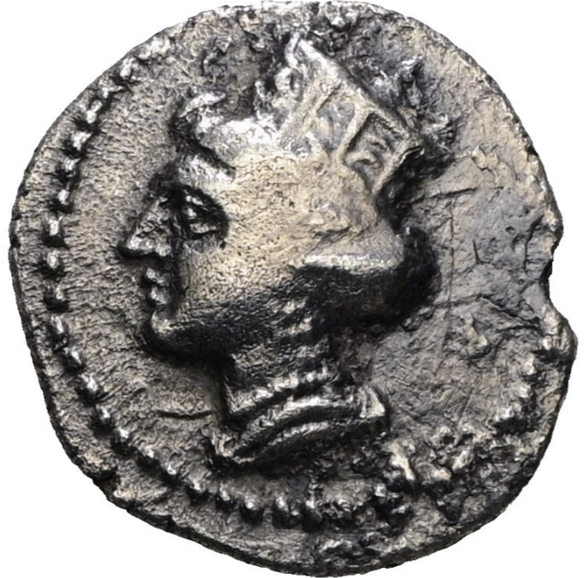 REINO DEL PONTO. Amisos. Bello dracma de plata  (400-350 a. C. )