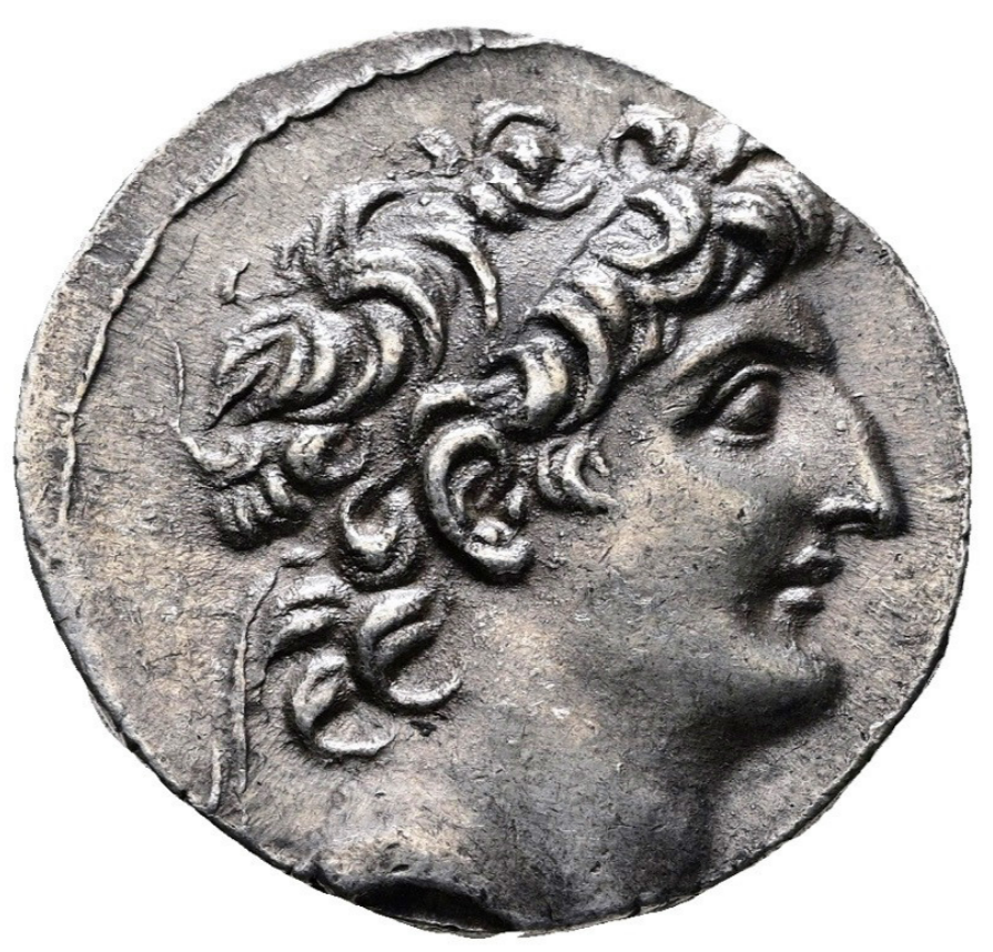 ANTÍOCO VIII EPÍFANES (Grípos), 121-97 a.C. Tetradracma