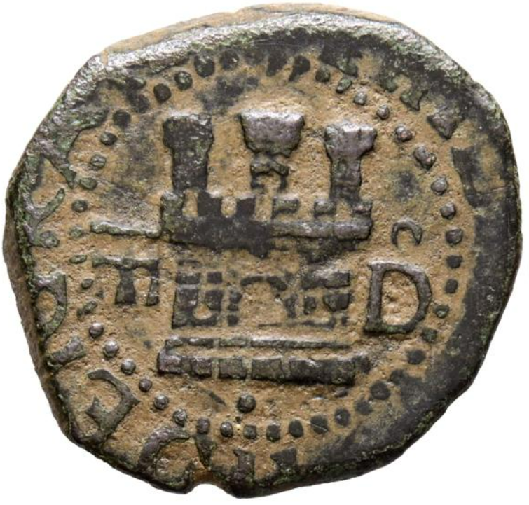 FELIPE II (1556-1598). 2 Maravedís. Segovia D. MBC.