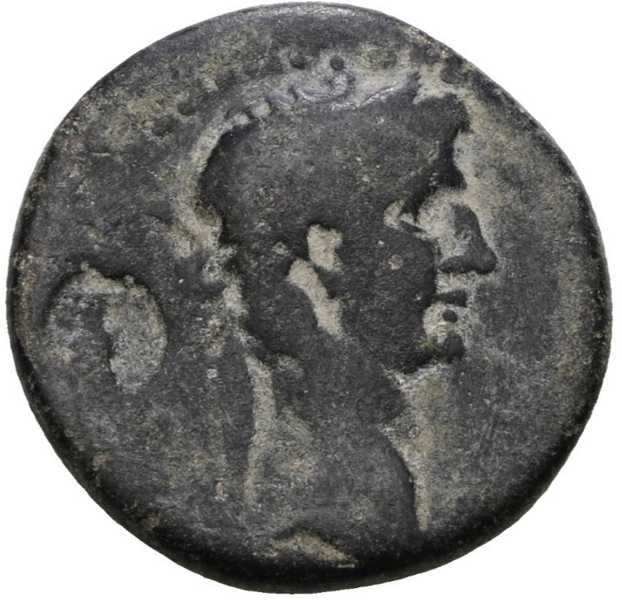 Claudio (41-54 d.C.). FRIGIA. Docimeo. Bronce.