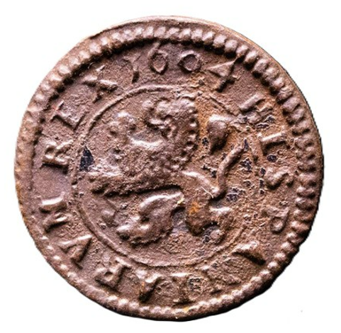 FELIPE III (1598-1621). 4 Maravedís. Segovia. 1604