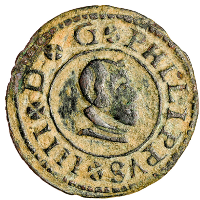 Felipe IV. 8 maravedís. 1664. Madrid