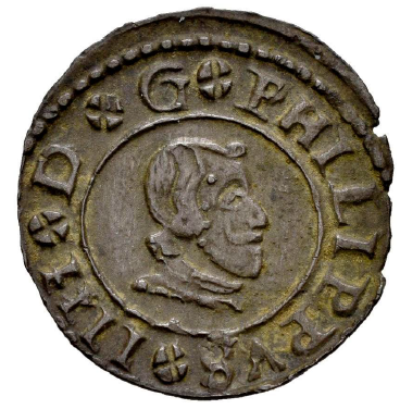 Felipe IV (1621-1665). 8 maravedís. SOBREFECHA 1664/3. Madrid. Escasa. EBC-