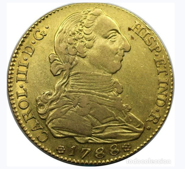 Carlos III (1759-1788). 4 Escudos 1788 MM, Madrid. Oro. 13,53 gramos.