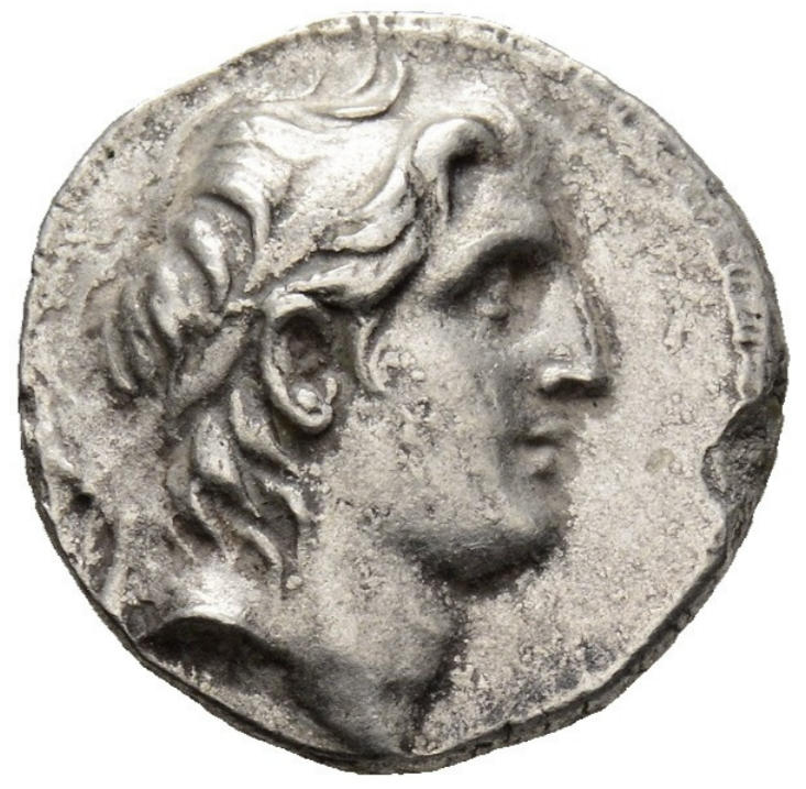 DEMETRIO I SOTER, (162–150 a.C.) Dracma. Antioquía.