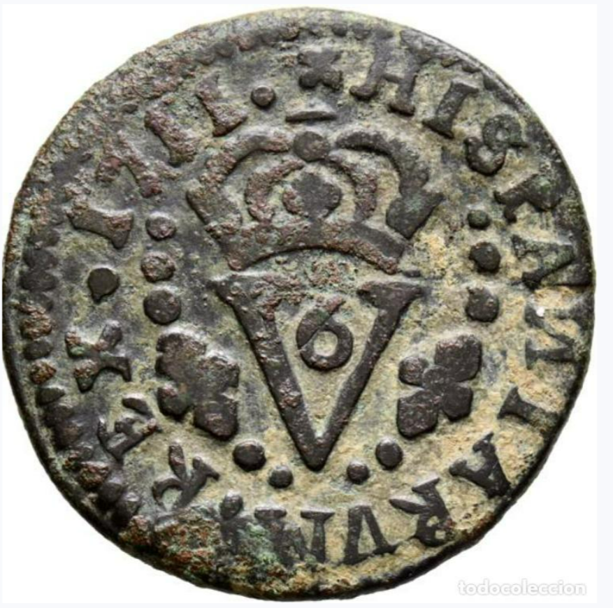 FELIPE V (1700-1746). 1 Sisó. Valencia. 1712. MBC