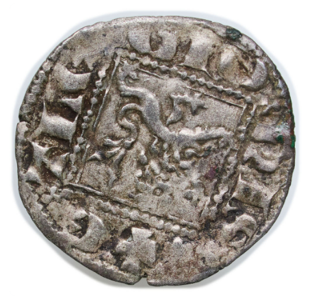 ALFONSO XI "El Justiciero" (1331-1332). Dinero. Ceca de La Coruña.