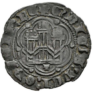 ENRIQUE III (1390-1406). Blanca. Toledo
