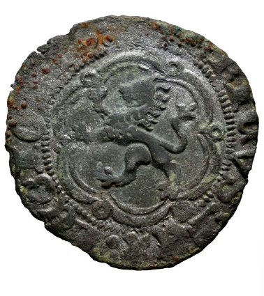 ENRIQUE III (1390-1406). Blanca. Sevilla. MBC/MBC-.