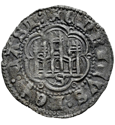 ENRIQUE III (1390-1406). Blanca. Sevilla. MBC+